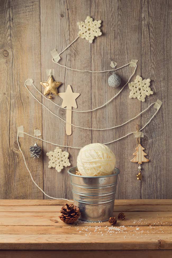 Christmas Decorating Using Amazing Personal Canvas Art