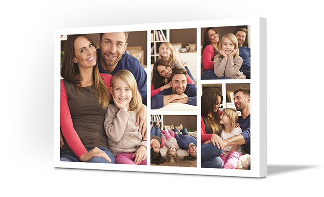 Photo Collage Maker Online - Traditional Collage - Family Print