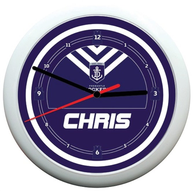 Personalised Father Day Gift - Afl Clock