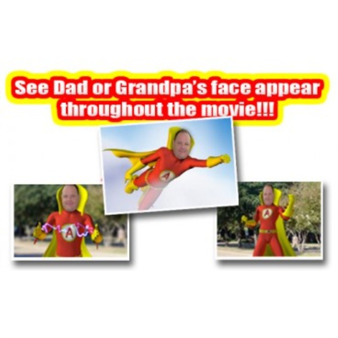 Personalised Father Day Gift - Dvd