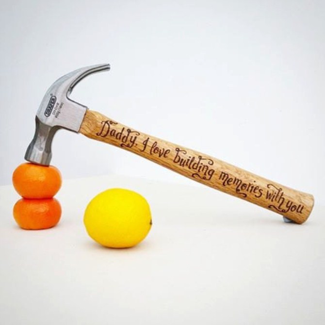Personalised Father Day Gift - Hammer