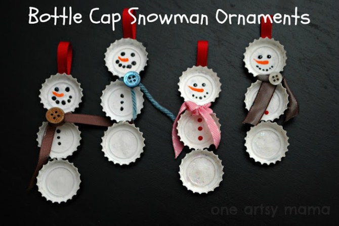 Diy Christmas Decorations - Snowman