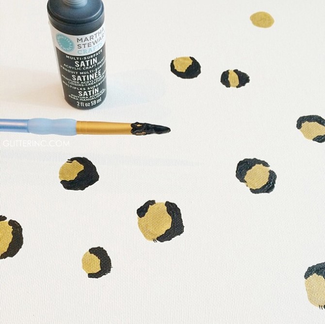 Printed Canvas - Leopard Spots