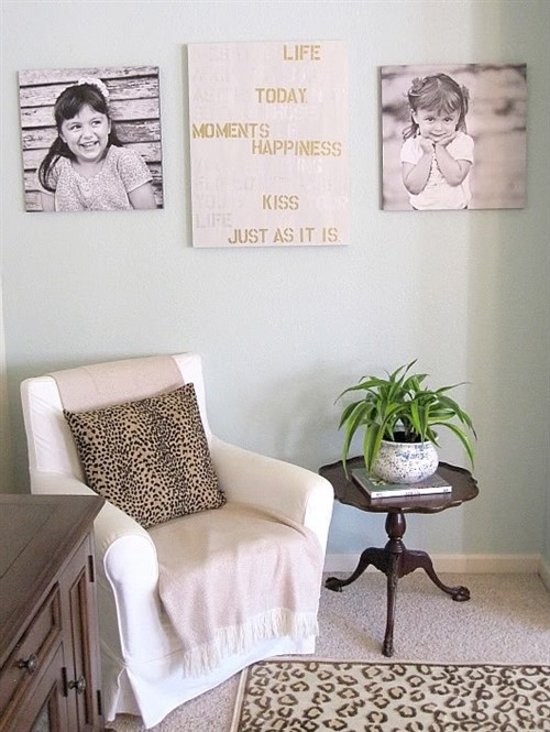 Turn Your Inspirational Quotes Into Canvas Prints - Decorate Home