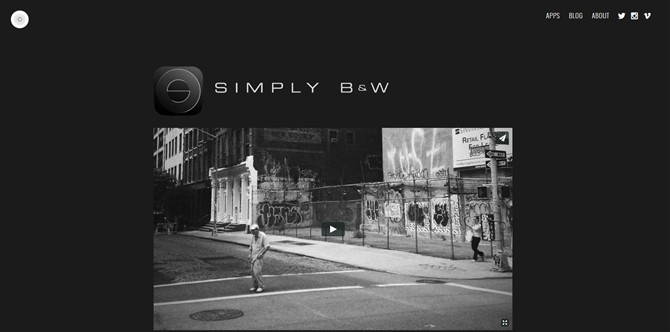 Best Applications For Photos - Simply B&W