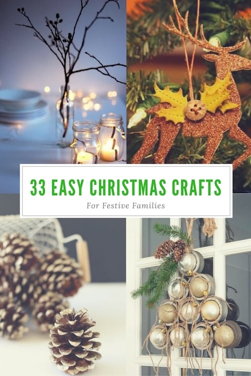 33 Easy Christmas Crafts For Festive Families
