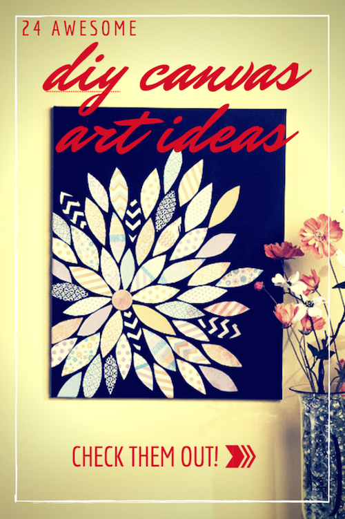 Dazzling cool paintings ideas 24 Awesome Diy Canvas Art Ideas Printers Online