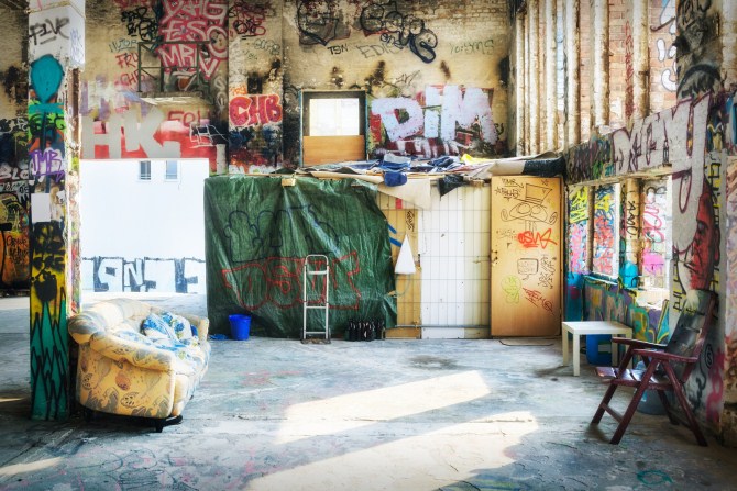 Urban Photography - Squatted Building