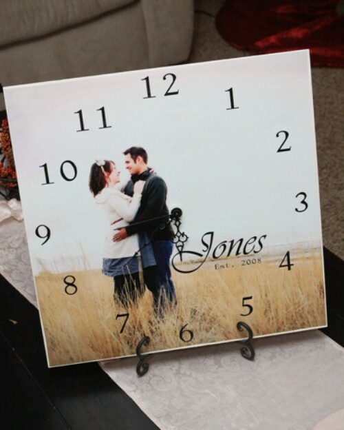 Valentine's Gifts - Photo Clock