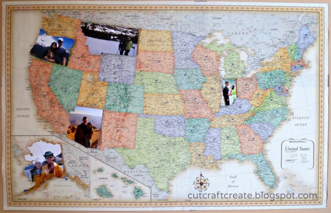 Valentine's Gifts - Photo Personalised Map