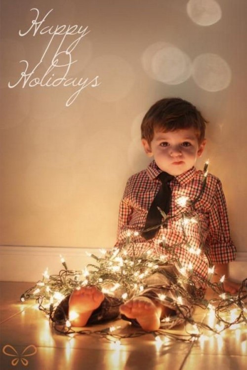 Christmas Photo Ideas - Christmas Lights