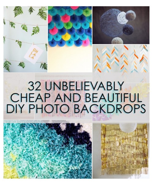 Fun Photography - Create Your Own Backdrops