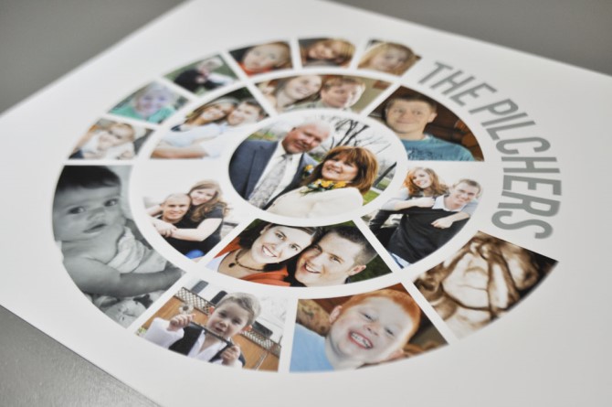 Photo Collage Ideas - Circle Of Love