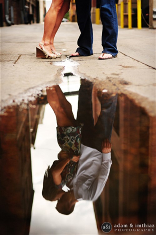 Couple Photos - Romantic - Reflection