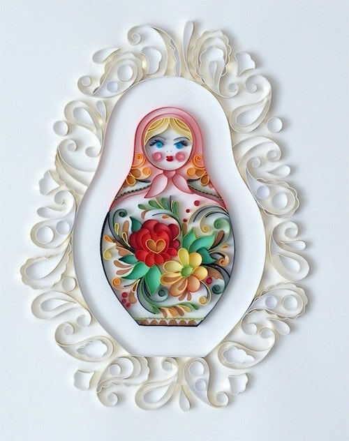 Paper Crafts - Matryoshka