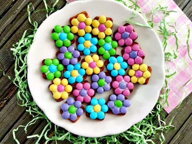 Mothers Day Crafts For Kids - Flower Bites