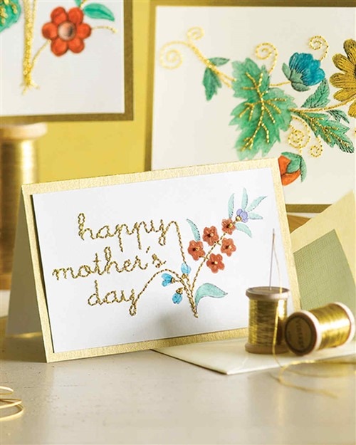 Mothers Day Crafts For Kids - Vintage Card