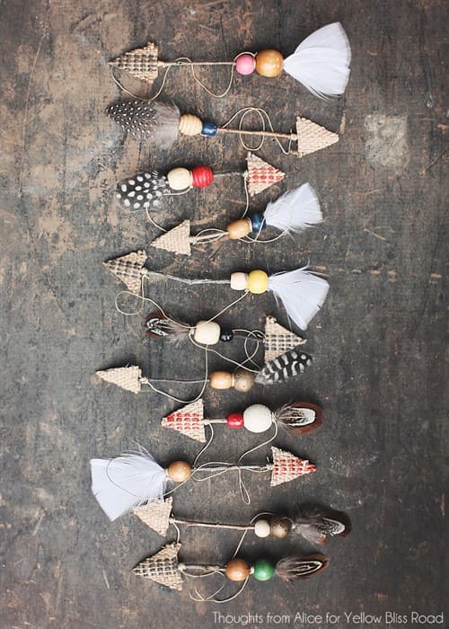 Craft Ideas For Adults - Rustic Twig Arrows