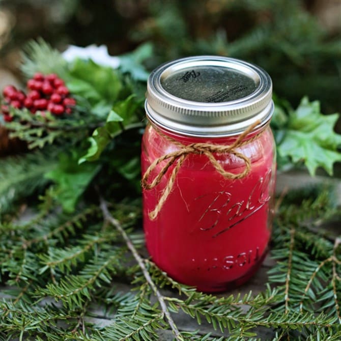 Christmas Present Ideas 2017 - Mason Jar Candle
