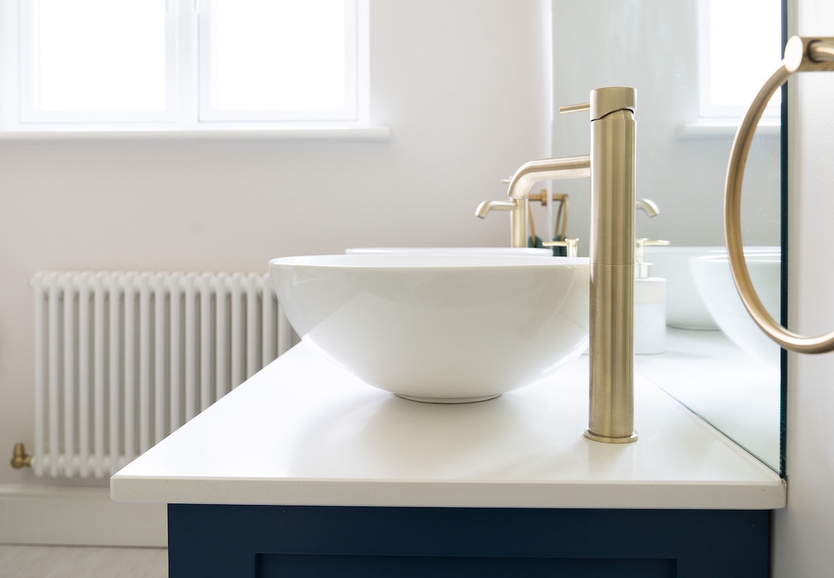 how to decorate your home gold tap